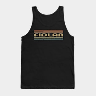 Fidlar Retro Lines Tank Top